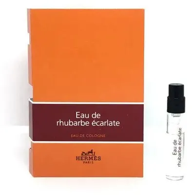 Zdjęcie produktu dla Hermes, Eau de Rhubarbe Ecarlate , Eau De Cologne, Unisex, Individual, 2 ml *Vial