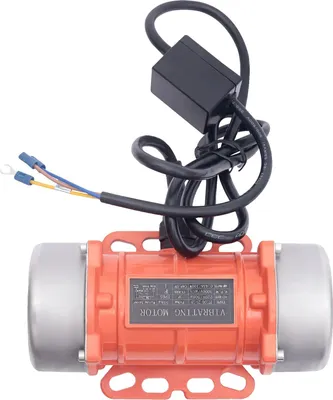 Obrázek produktu pro Vibrační motor, příkon 100 W, 3000 otáček za minutu, krytí IP65, oranžový, 220 V