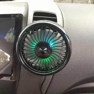 Produktbild von USB-Lufteinlasslüfter, Mini-Elektro-Autolüfter, automatischer, leistungsstarker Kühlventilator