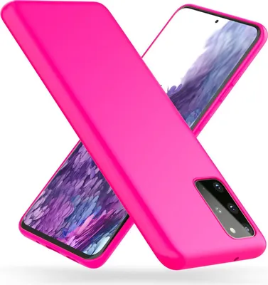 Zdjęcie produktu dla NALIA Neonowe etui na telefon Samsung Galaxy S20 Plus, silikonowe etui na telefon Różowy