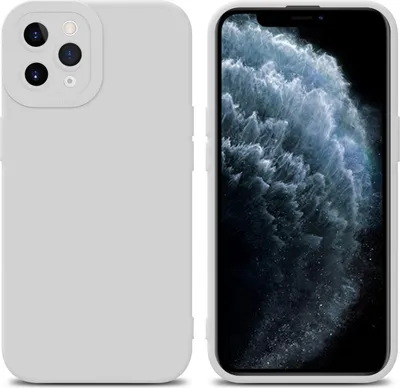 Produktbild von Cadorabo Hülle für Apple iPhone 11 PRO MAX Schutz Hülle in Weiß TPU Silikon Etui Case Handyhülle
