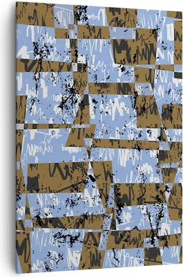 Produktbild von Bild auf Leinwand - Leinwandbild - Einteilig - Abstraktion modern - 70x100cm - Wand Bild - Wanddeko - Wandbilder - Leinwanddruck - Wanddekoration - Leinwand bilder - Wandbild - PA70x100-3729