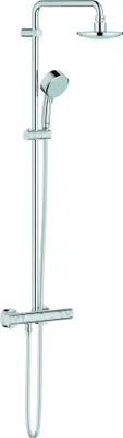 Zdjęcie produktu dla GROHE 27922000, Ściana, Chrom, Termostatyczny, Zawory obrotowe