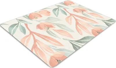Produktbild von Stuhlunterlage Bürostuhlunterlage 120 cm x 90 cm Bodenmatte Bürostuhlunterlage - Laub
