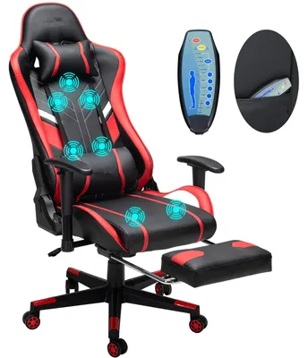 Obrázek produktu pro Herní židle - Židle do kanceláře - Kancelářská židle - Herní židle - Židle s masážní funkcí - Ergonomický design