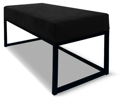 Obrázek produktu pro Lavička EMLI 80 cm v loftovém stylu - černá - ITAKA 15