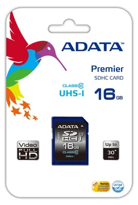 Produktbild von Secure Digital SDHC Card UHS-I 16 GB, Speicherkarte