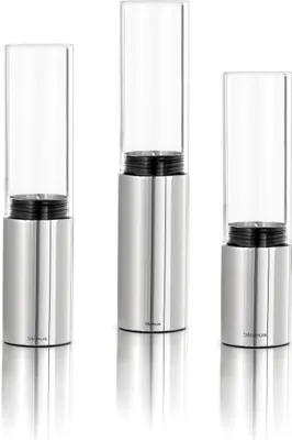 Produktbild von Blomus FARO, 3 Stück(e), Glas, Edelstahl, Edelstahl, Transparent