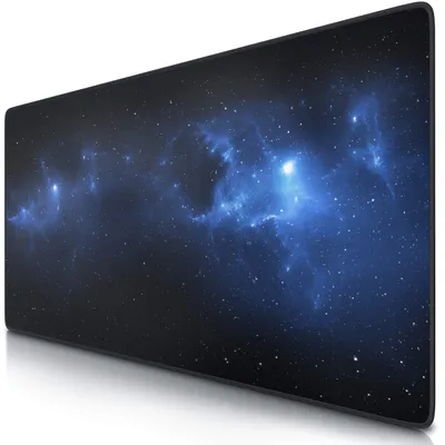 Produktbild von TITANWOLF XXL Mauspad Gaming 900x400 mm XXL Mousepad groß mit Motiv - Tischunterlage Large Size - verbessert Präzision und Geschwindigkeit - auch für Roccat Razer Logitech Maus und Tastatur - Space