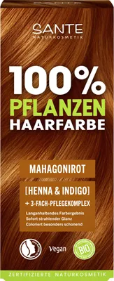 Produktbild von SANTE MAHAGONIROT Kräuter-Haarfärbepulver