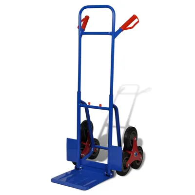 Immagine prodotto di Carrello portasacchi pieghevole con 6 ruote Blu