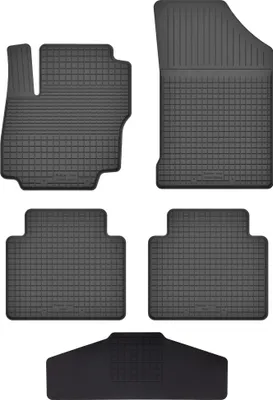 Produktbild von Gummi Fußmatten Set Für: Ford Kuga Mk3 (2019-) Gummimatten Schwarz