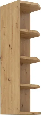 Obrázek produktu pro Vysoká rohová skříňka ADARA - šířka 30 cm, dub artisan
