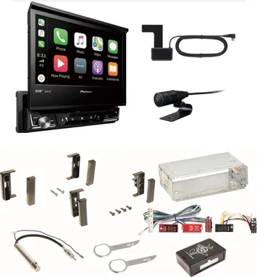 Produktbild von Pioneer AVH-Z7200DAB Digitalradio Bluetooth CarPlay CD Einbauset für Audi A3 8L