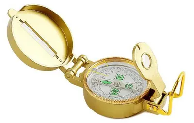 Image de Omgoods - Boussole de poche pour la randonnée et la navigation - Compacte et durable