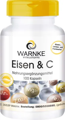 Produktbild von Eisen & C Kapseln 100 St