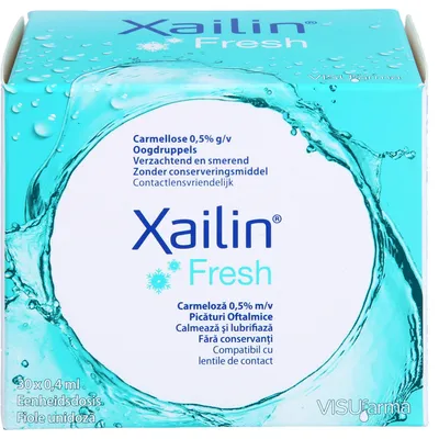 Produktbild von Xailin Fresh Augentropfen 30X0.4 ml