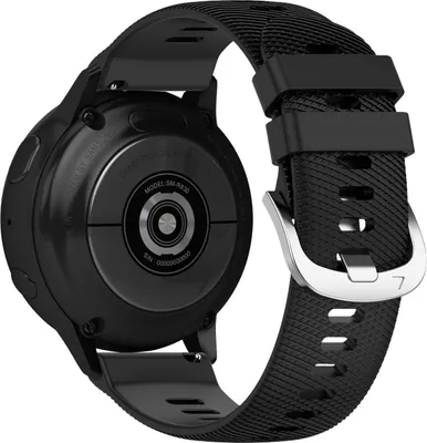 Obrázok produktu pre Remienok pre Samsung Galaxy Watch Active 2 40 mm silikónový čierny