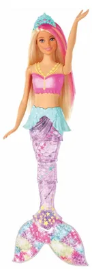 Obrázek produktu pro Barbie Dreamtopia Sparkle Lights Mermaid, Módní panenka, Ženy, 3 rok/roky, Dívka, Světelné efekty, Vícebarevný