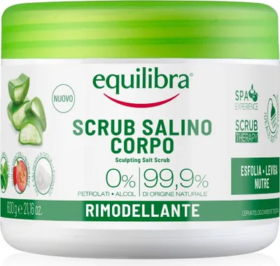 Obrázok produktu pre Equilibra Peeling soľ do formovania postavy, 600 ml