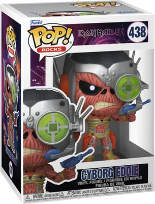 Zdjęcie produktu dla Funko POP Iron Maiden 438 Cyborg Eddie Figurka Kolekcjonerska