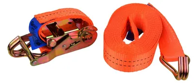 Immagine prodotto di Cinghia a cricchetto, di ancoraggio con tenditore a gancio, fissaggio 35 mm × 6 m, fino a 2000 kg