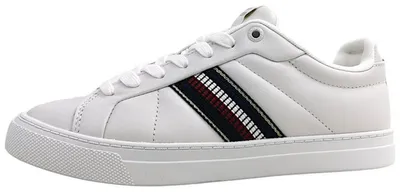 Produktbild von Tommy Hilfiger Hi Vulc Street sportlicher Schnürer Weiß in Gr. 41
