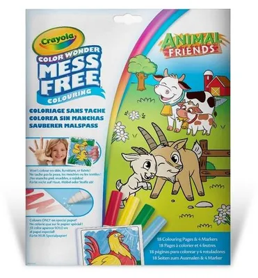 Image de Crayola - Color Wonder : les cinq amis les animaux