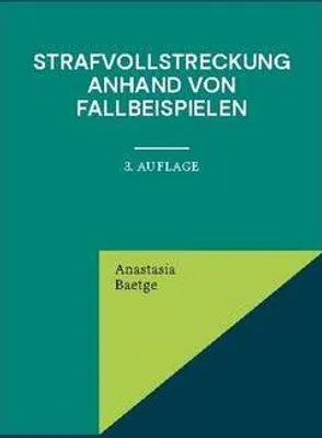 Obrázek produktu pro Strafvollstreckung anhand von Fallbeispielen