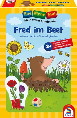Produktbild von Schmidt Spiele Ene Mene Muh Aktionsspiel Fred im Beet 40550