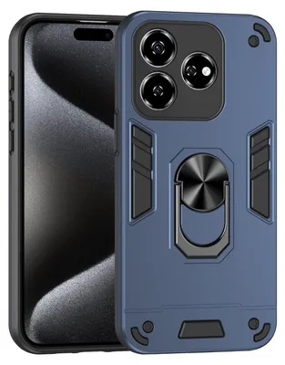 Obrázok produktu pre Pre ZTE Blade V60 Vita / Axon 60 Lite Armor Magnet Ring TPU Cover Case Blue