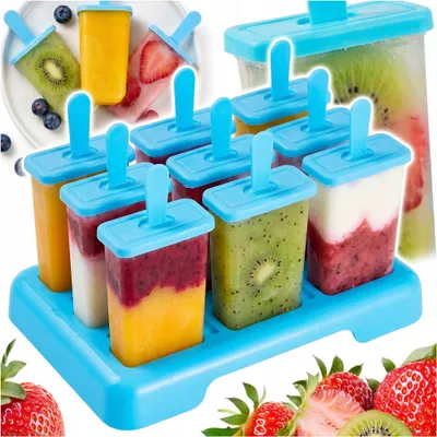 Produktbild von Eisform Für Eisamstäbchle Formen Für Hausgemachtes Eis Und Sorbets Diy Eisamstäbchle 9 Stück