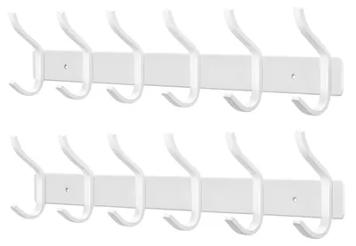 Immagine prodotto di Appendiabiti da parete con 6 ganci in acciaio inossidabile