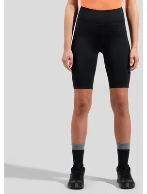Immagine prodotto di Odlo - Pantaloni corti da trekking leggeri da donna, The Ascent, colore nero, taglia M