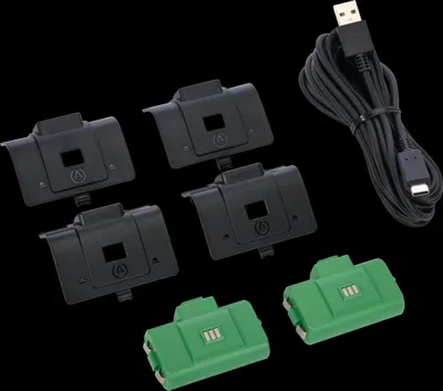 Produktbild von PowerA XBPW0119-01, Xbox Series S, Xbox Series X, Spiele-Controllerbatterie, Grün, USB, Kabelgebunden, 1100 mAh