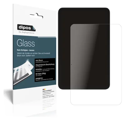 Produktbild von 2x Schutzfolie für Nokia T20 matt - Anti-Shock 9H Folie dipos Glass Kunststoffglas