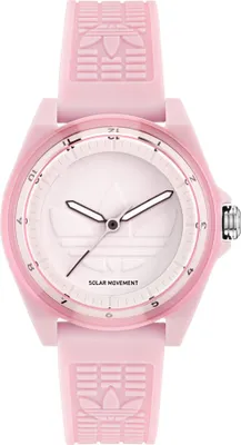 Produktbild von Adidas Uni Uhr PROJECT FOUR SOLAR Kunststoff pink AOST25531
