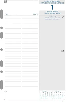 Produktbild von Kalender 1 Tag pro Seite 1 Jahr  2026