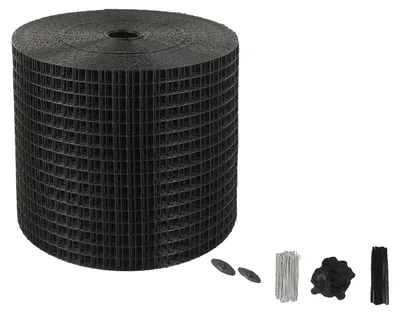 Immagine prodotto di VEVOR protezione dagli uccelli per moduli solari, 15,2 cm x 30,4 m, rete di protezione dai piccioni per impianti solari con 60 elementi di fissaggio in acciaio inox, protezione dei moduli solari con rivestimento in PVC antiruggine, rete in rotoli da 1,27 cm