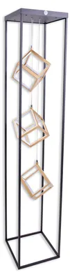 Image de Lampadaire LED Ø26cm noir