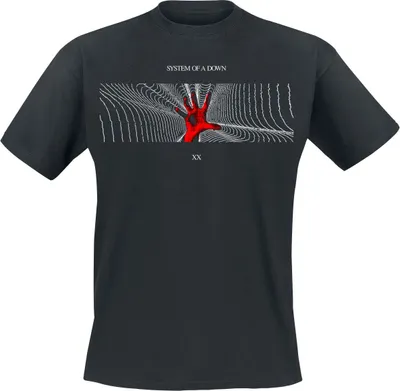 Produktbild von System Of A Down T-Shirt Herren Radiation schwarz L