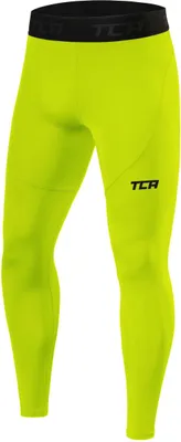 Produktbild von TCA Herren Pro Performancance Leggings, Kompressionshose, Sporthose, Lang - Licht Grün, M