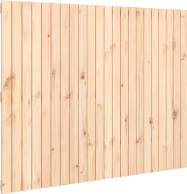 Produktbild von vidaXL Wand-Kopfteil 140x3x110 cm Massivholz Kiefer