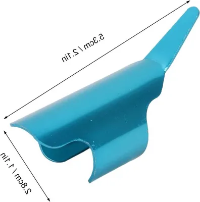 Set aus 4 Fingerprotektoren für Näharbeiten, Aluminium-Drucker und Fingerhilfen für manuelles Nähen und DIY-Projekte