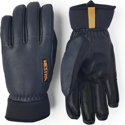 Produktbild von Hestra Unisex Handschuh Army Leather Wool Terry - 5 Finger Grau 8
