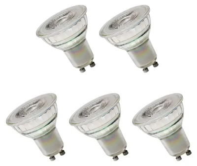 Produktbild von Spectrum GU10 LED Spot Lampe 3,5W 265lm 3000K Warmweiß 230V 5 Stück