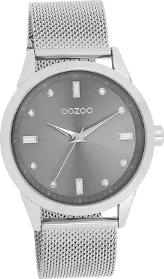 Produktbild von Oozoo Metall Damen Uhr Analog Quarzuhr Armband silber Timepieces D2UOC11281