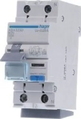 Produktbild von HAGER ADA525D FI/LS-Schalter 1polig+N 10kA B25A 0, 03A A