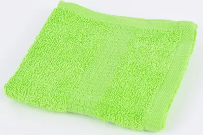 Produktbild von Qualitätsfrottee Handtuch 100% Baumwolle 500g/qm grün Größe  Gästetuch 30 x 50 cm
