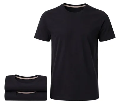 Produktbild von Mivaro Herren T Shirt 3er Pack Basic Rundhals aus 100% Baumwolle Regular Fit kurzarm atmungsaktiv angenehm weich pflegeleicht bis 5XL ideal für Arbeit Freizeit und Alltag